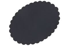 MEATSAVER HAMBURGER OVAAL ZWART 100x130  1000st